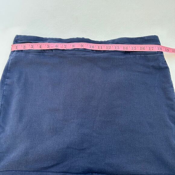 Croft & Barrow Navy Blue Stretch Skirt Women’s XL Lined Casual Workwear - Picture 4 of 6